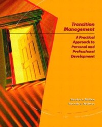 Image of Transition Management : A Practical Approach To Personal And Professional Development